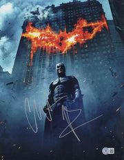 Christian Bale Signed 11x14 Photo from The Dark Knight Beckett COA - Item #26