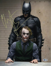 Christian Bale Signed 11x14 Photo from The Dark Knight Beckett COA - Item #32