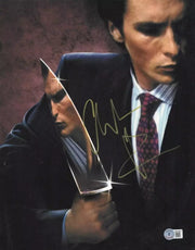 Christian Bale Signed 11x14 Photo from American Psycho Beckett COA - Item #6