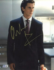 Christian Bale Signed 11x14 Photo from American Psycho Beckett COA - Item #5