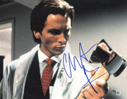 Christian Bale Signed 11x14 Photo from American Psycho Beckett COA - Item #1