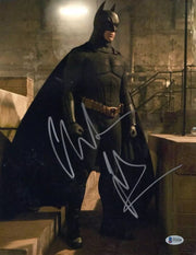 Christian Bale Signed 11x14 Photo from The Dark Knight Beckett COA - Item #21
