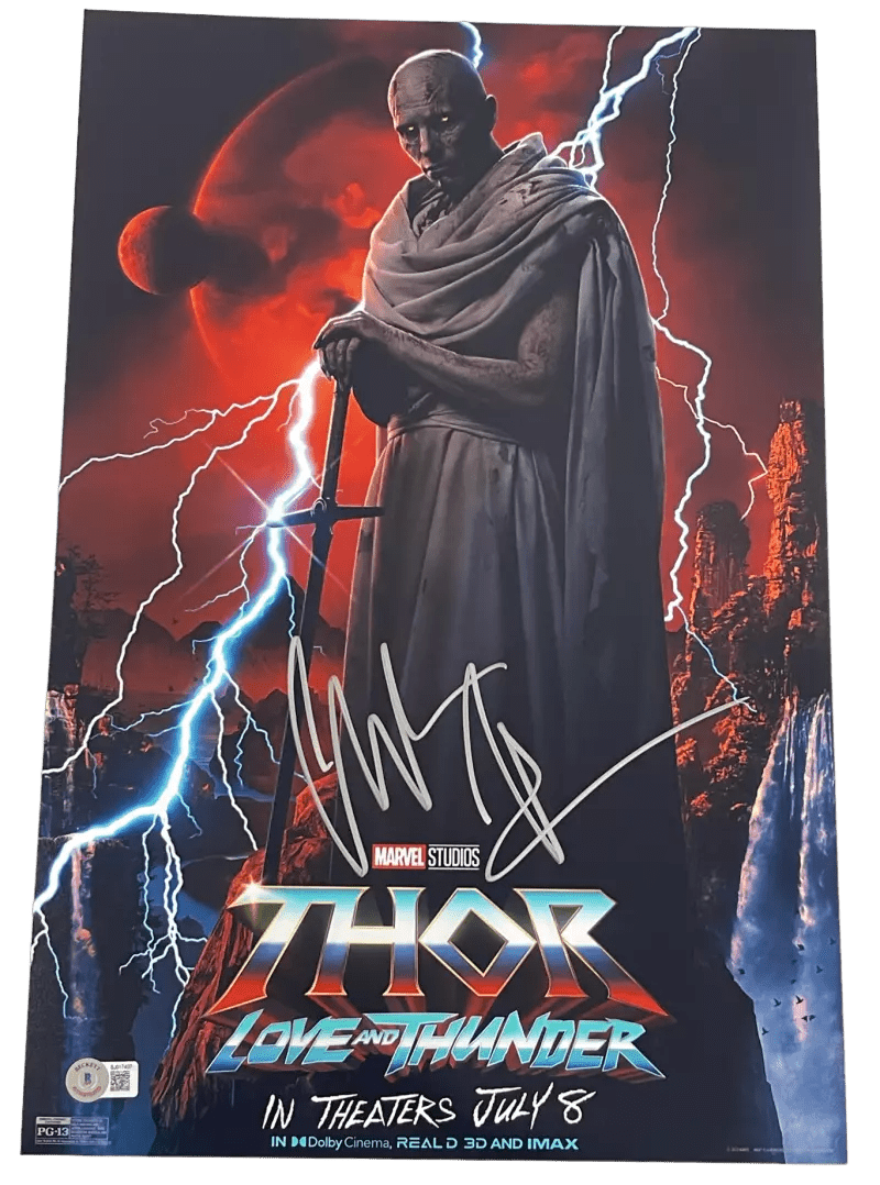 Christian Bale Authentic Autographed 12x18 Photo Poster #11