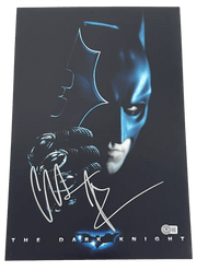 Christian Bale Signed 12x18 Photo from The Dark Knight Beckett COA - Item #2