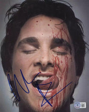 Christian Bale Signed 8x10 Photo from American Psycho Beckett COA - Item #1