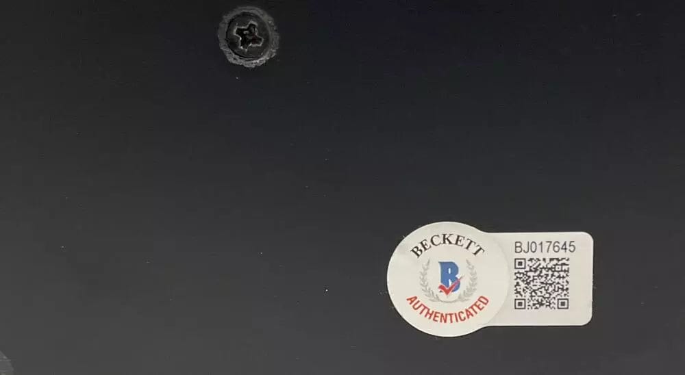 Christian Bale Signed Replica Prop from The Dark Knight Rises Beckett COA - Detail View
