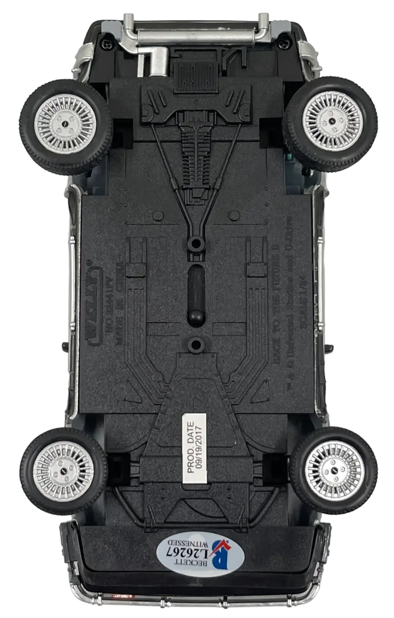  Christopher Lloyd Authentic Autographed Back to the Future Model Car Beckett COA #3 - Prime Time Signatures