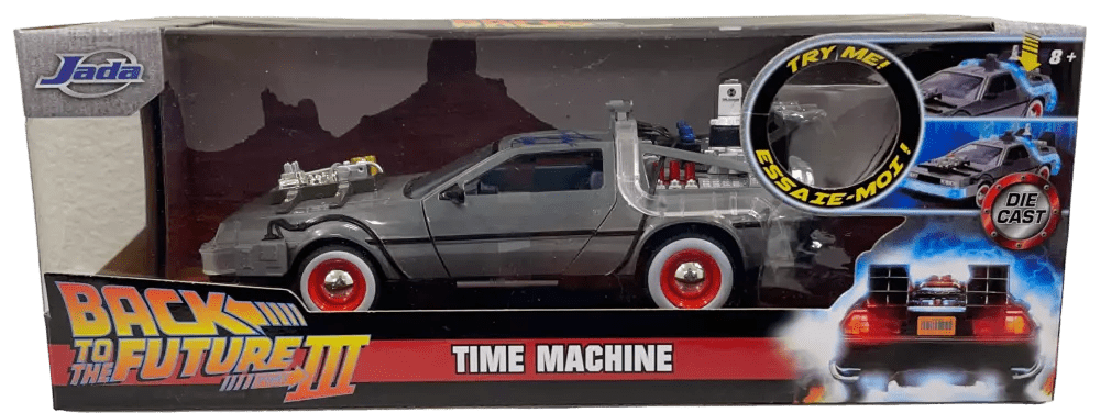 Christopher Lloyd Signed Model Car from Back to the Future Beckett COA - Item #3 - View 4