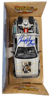 Christopher Lloyd Signed Model Car from Back to the Future Beckett COA - Item #2