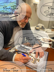 Christopher Lloyd Signed 12x18 Photo from The Addam's Family Beckett COA - Detail View