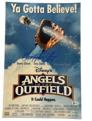 Christopher Lloyd Signed 12x18 Photo from Angels in the Outfield Beckett COA