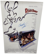 Christopher Lloyd Signed Poster from Who Framed Roger Rabbit? Beckett COA