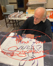 Christopher Lloyd Signed Poster from Who Framed Roger Rabbit? Beckett COA - Detail View