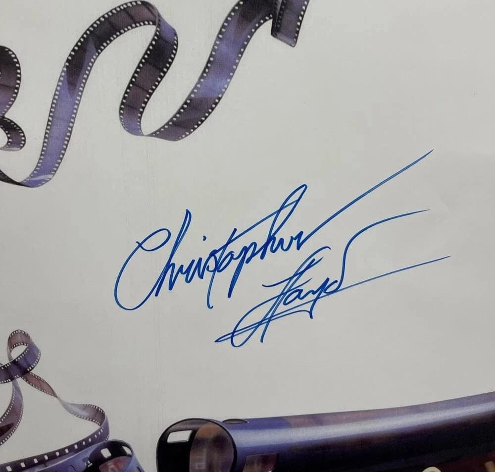 Christopher Lloyd Signed Poster from Who Framed Roger Rabbit? Beckett COA - Alternate Angle