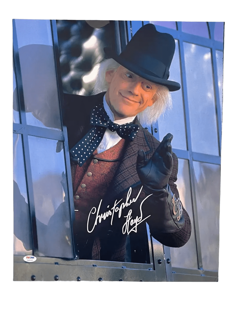 Christopher Lloyd Signed 16x20 Photo from Back to the Future Certified Authentic - Item #9