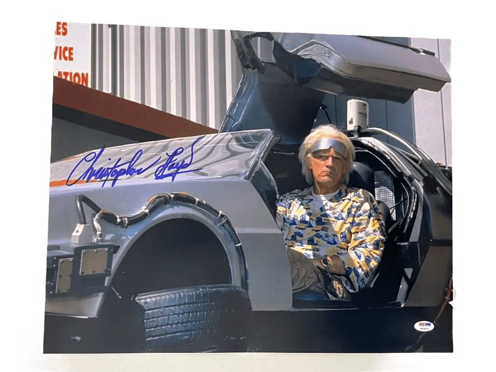 Christopher Lloyd Signed 16x20 Photo from Back to the Future Certified Authentic - Item #8