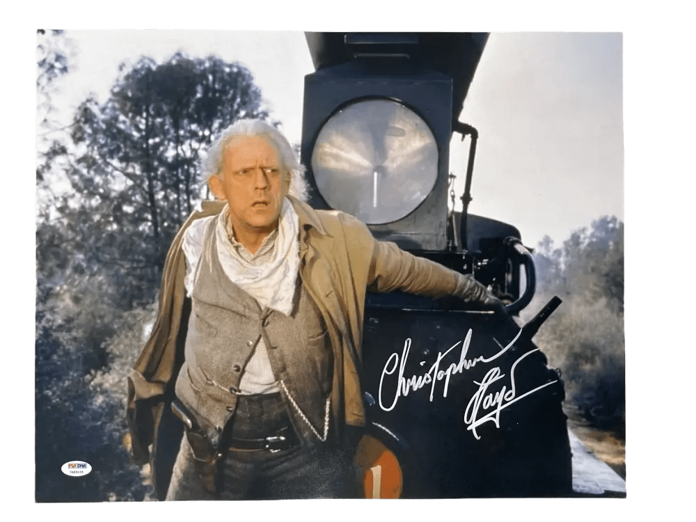 Christopher Lloyd Signed 16x20 Photo from Back to the Future Certified Authentic - Item #7