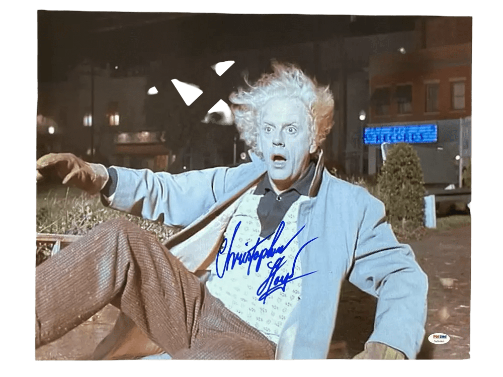 Christopher Lloyd Signed 16x20 Photo from Back to the Future Certified Authentic - Item #6