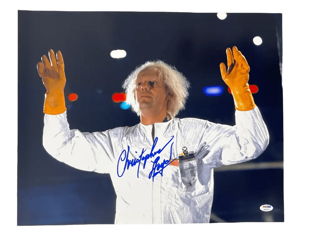 Christopher Lloyd Signed 16x20 Photo from Back to the Future Certified Authentic - Item #5