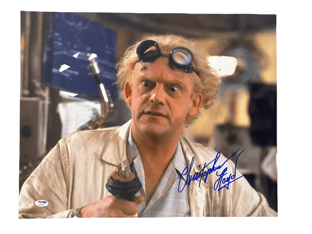 Christopher Lloyd Signed 16x20 Photo from Back to the Future Certified Authentic - Item #4