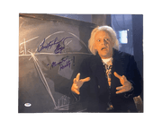 Christopher Lloyd Signed 16x20 Photo from Back to the Future Certified Authentic - Item #1