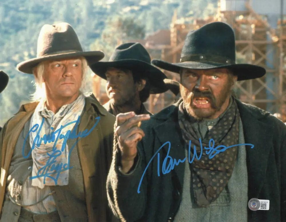 Christopher Lloyd Signed 11x14 Photo from Back to the Future Beckett COA - Item #2