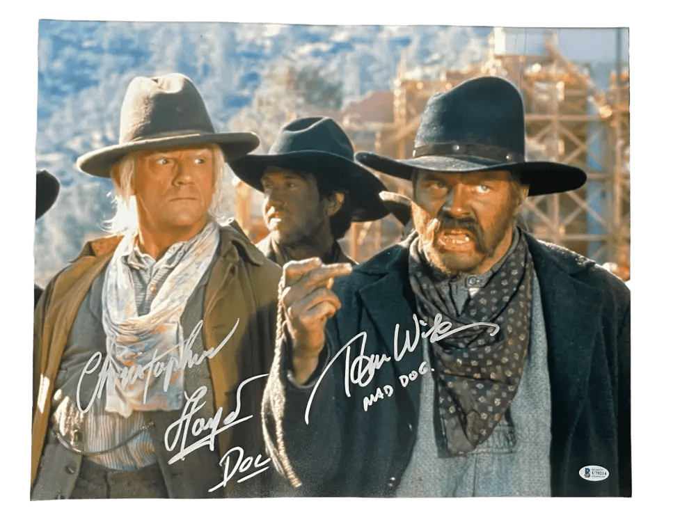 Christopher Lloyd Signed 16x20 Photo from Back to the Future Beckett COA - Item #3