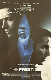 Christopher Nolan Signed 12x18 Photo from The Prestige Beckett COA