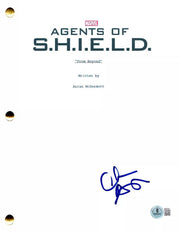 Clark Gregg Signed Script from Agents of S.H.I.E.L.D. Beckett COA
