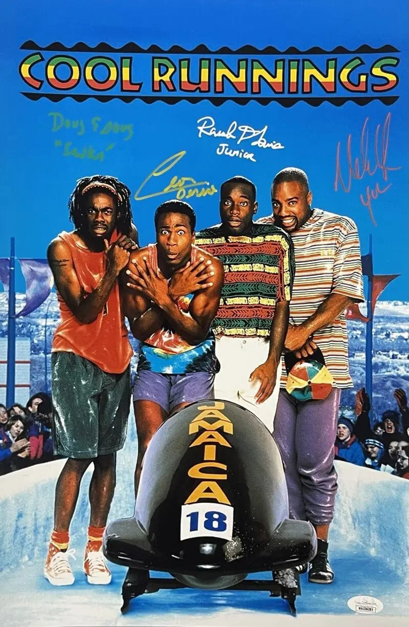 Doug E Doug Signed 12x18 Photo from Cool Runnings Certified Authentic