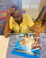 Doug E Doug Signed 12x18 Photo from Cool Runnings Certified Authentic - Detail View