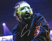 Corey Taylor of Slipknot Signed 8x10 Photo Beckett COA - Item #17