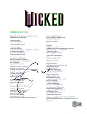 Cynthia Erivo Signed Photo from Wicked Beckett COA