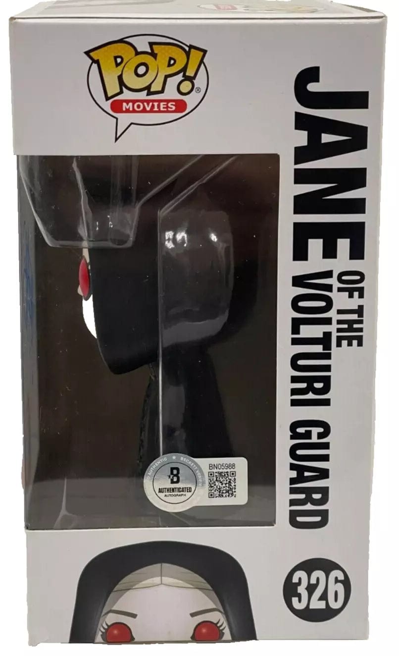 Dakota Fanning Authentic Autographed Jane of the Volturi Guard 326 Twilight  Funko Pop Figure, image size:806x1324