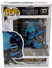 Danai Gurira Authentic Autographed Okoye (Midnight Angel) Wakanda Forever 1177 Funko Pop Figure