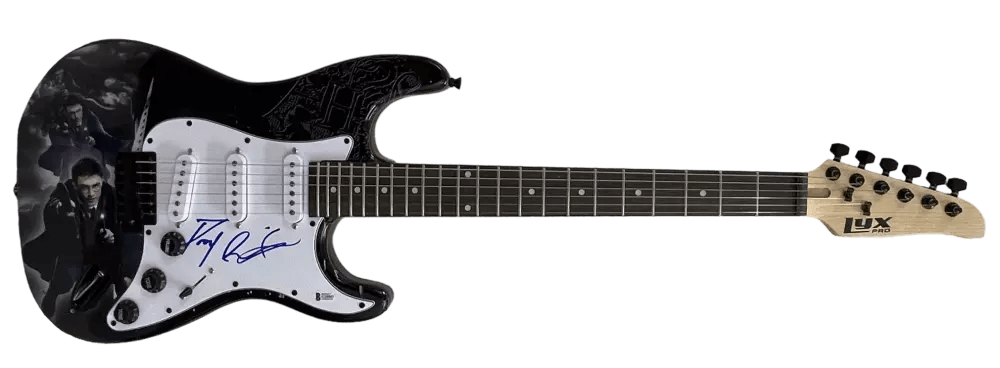Daniel Radcliffe Signed Guitar from Harry Potter Beckett COA - Detail View