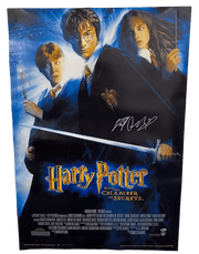 Daniel Radcliffe Authentic Autographed Harry Potter and the Chamber of Secrets Full Size Poster
