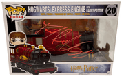 Daniel Radcliffe Authentic Autographed Hogwarts Express Engine with Harry Potter 20 Funko Pop Rides