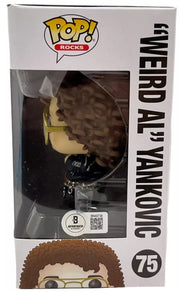 Daniel Radcliffe Signed Funko from "Weird Al" Yankovic Beckett COA - Detail View