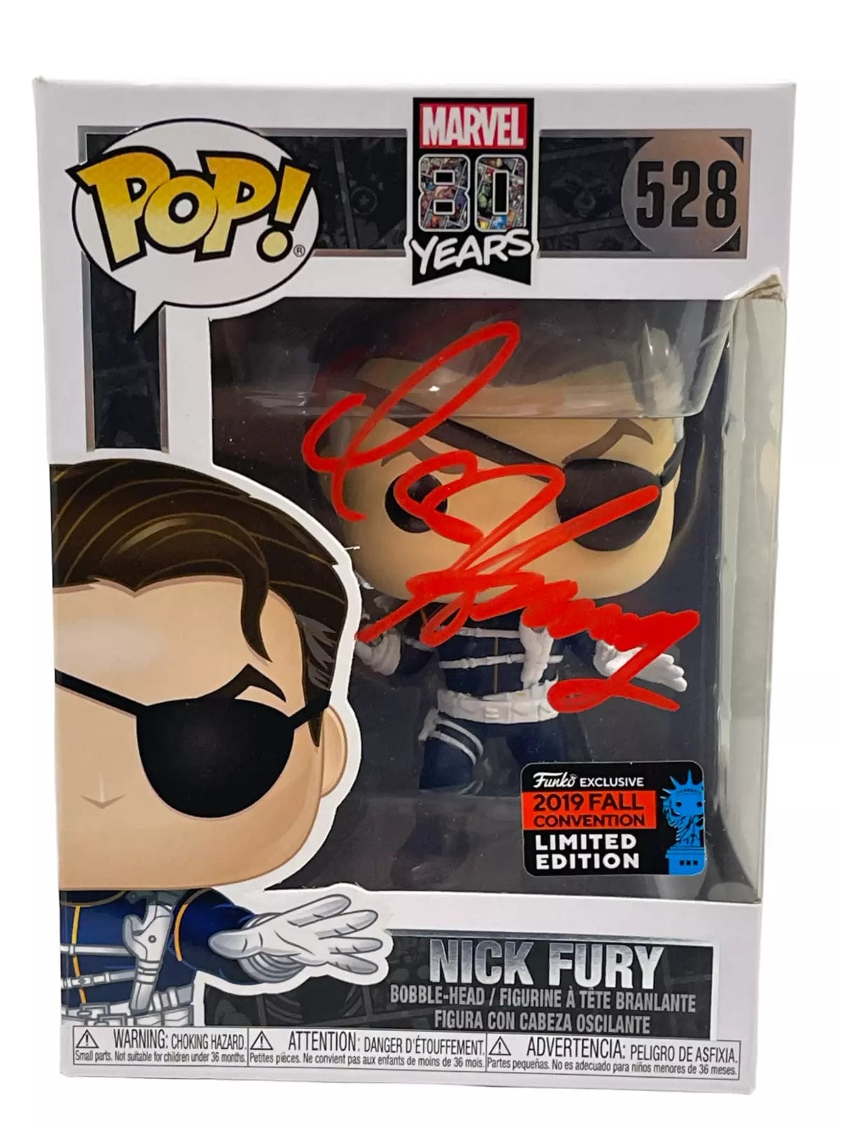 David Hasselhoff Signed Funko from Nick Fury: Agent of S.H.I.E.L.D. Beckett COA - Item #3