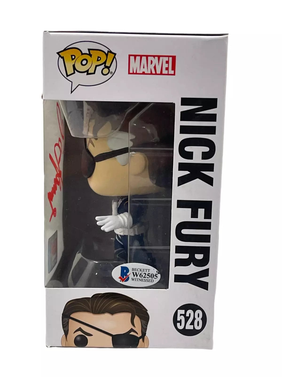 David Hasselhoff Signed Funko from Nick Fury: Agent of S.H.I.E.L.D. Beckett COA - Item #3 - Detail View
