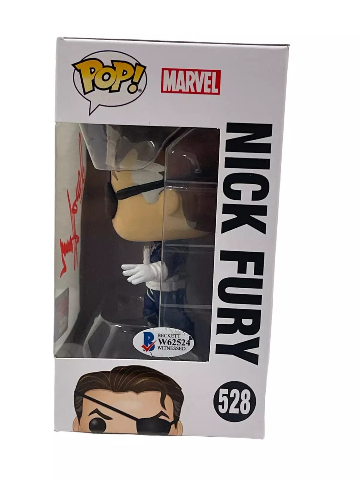 David Hasselhoff Signed Funko from Nick Fury: Agent of S.H.I.E.L.D. Beckett COA - Item #1 - Detail View