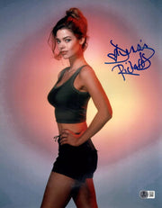 Denise Richards Signed 11x14 Photo from James Bond Beckett COA - Item #5