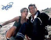Denise Richards Signed 11x14 Photo from James Bond Beckett COA - Item #1