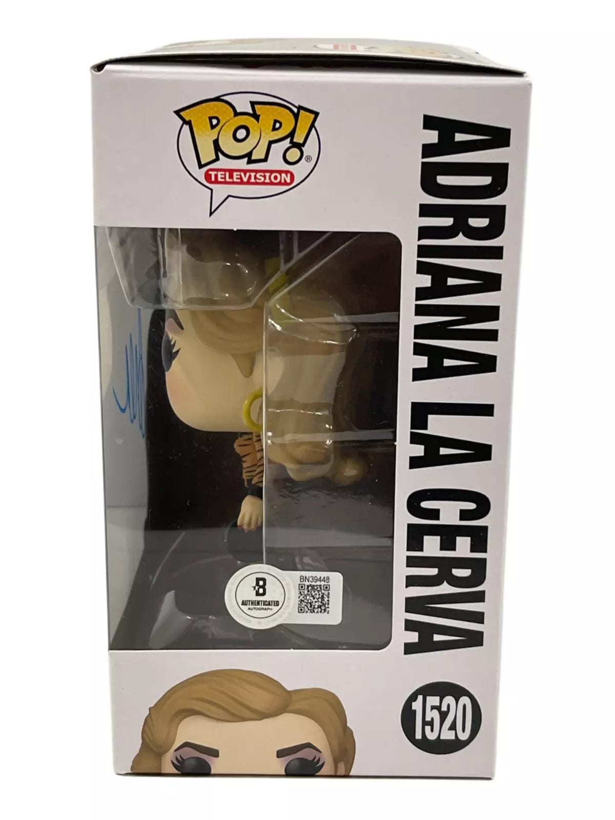 Drea de Matteo Signed Funko from The Sopranos Beckett COA - Detail View