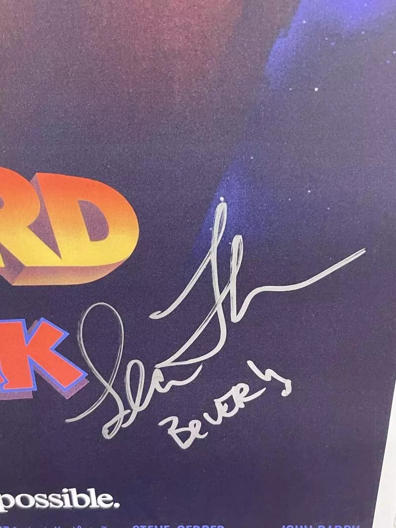 Ed Gale Signed Poster from Howard the Duck Beckett COA - Alternate Angle