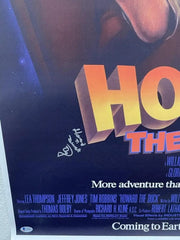 Ed Gale Signed Poster from Howard the Duck Beckett COA - View 4