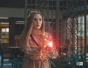 Elizabeth Olsen Signed 11x14 Photo from Wanda Vision Beckett COA - Item #4