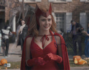 Elizabeth Olsen Signed 11x14 Photo from Wanda Vision Beckett COA - Item #5