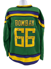 Emilio Estevez Signed Jersey from The Mighty Ducks Beckett COA - Item #5